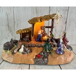 Presepe Narrato Gemma Illuminato Versione SPAGNOLA Natale Opere Religiose - Foto 1 di 13