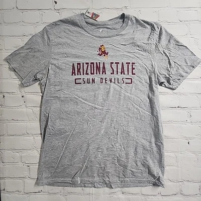 Camiseta Fanatics Adulto Grande ASU Sundevils Calce Atlético Cuello Redondo Camiseta NUEVA Foto 1 de 4