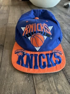 New York Knicks drew pearson Hat  Snapback Vintage 90s Graffiti RARE - Picture 1 of 8