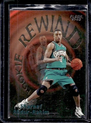 1997-98 Fleer Shareef Abdur-Rahim Rookie Rewind #1 Grizzlies - Image 1 of 2