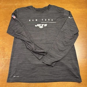 New York Jets Shirt Herren Large grau NFL Football Gotham City Dri Fit Nike - Bild 1 von 7