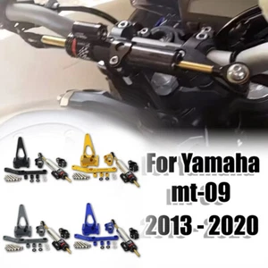 Amortiguador de dirección para Yamaha MT-09 FZ09 2013-2020 Kit de soporte de montaje estabilizador - Imagen 1 de 14