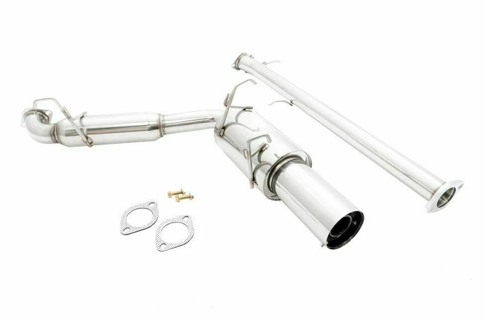 CATBACK EXHAUST SYSTEM 3.5" TIP MUFFLER FOR 90-97 MAZDA MIATA MX-5 NA 1.6L/1.8L - Image 1 of 1