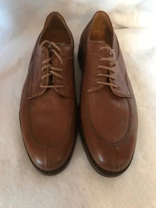 Cable & Co Italienisch Hellbraun Leder Schnürschuhe Oxford Elegant Schuhe Herren Größe 12 M - Bild 1 von 7