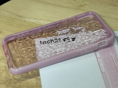 NEW Tech 21 Evo Gem 3-Layer Drop Protection Case for iPhone X iPhone XS - PINK - Image 1 of 4