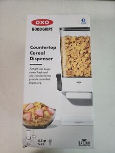 OXO Large Countertop Cereal Dispenser Storage Dry Food Kitchen Canister