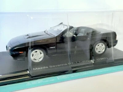 Mazda Savanna RX-7 Cabriolet [1987] 1/24 Diecast - Coches japoneses Hachette #155 Foto 1 de 4