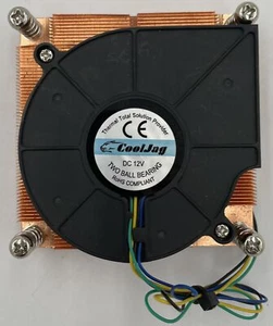 Everflow B127515BU Dual Ball Bearing Cooling Fan & Heatsink Assembly - Picture 1 of 3