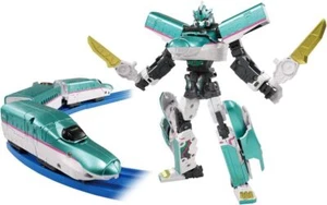 TAKARATOMY Plarail Shinkansen Deformation Robo Shinkalion Z E5 HAYABUSA Green - Picture 1 of 4