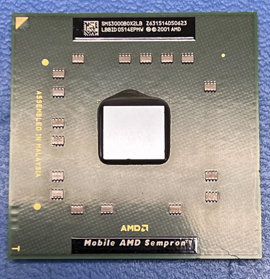 AMD Mobile Sempron 3000+ 1.8 GHz (SMS3000BQX2LF) Processor NEW AND UNUSED - Image 1 of 1