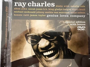 RAY CHARLES - Genius Loves Company Deluxe CD/DVD 2004 Concord Exc Cond! - Picture 1 of 2