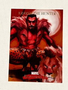 2007 Marvel Masterpieces Base #48 KRAVEN THE HUNTER Combo Ship NM/M😍💥*