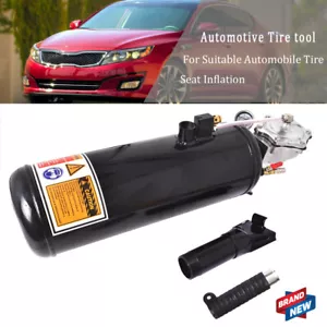 Inflador de asientos portátil de mano negro para neumáticos de coche 8L Air Blaster - Imagen 1 de 7
