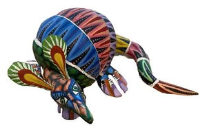 OAXACAN CARVING COLORFUL ALEBRIJE Magia Mexica - Picture 1 of 6