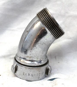 Elkhart L Fire Truck Part Apparatus Elbow 45 Degree  #623 - Picture 1 of 4