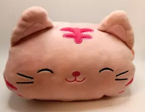 Squishmallow Paulita Pink Tabby Cat Stackable 10" Kellytoy Plush 2019 - Picture 1 of 7