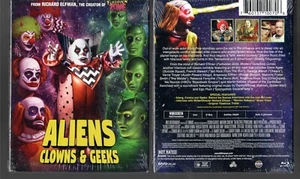 Aliens, Clowns & Geeks (Blu-ray) Richard Elfman - New & Sealed with Slipcover! - Imagen 1 de 1