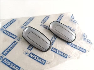 Nos/Japan Mirror Delete Blanking Block Off Plates For 70s DATSUN 510 520 620 720 - Picture 1 of 5