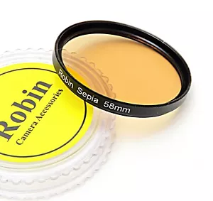 58mm SEPIA Vintage Filter for Canon EOS 2000D,4000D,800D,700D 650D 600D 100D 60D - Picture 1 of 5