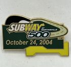 2004 Subway 500 Martinsville Speedway Virginia Nascar Race Racing Lapel Pin