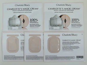 5 X Charlotte Tilbury Magic Cream Moisturizer Sample Packet Set Of 5 - Picture 1 of 2
