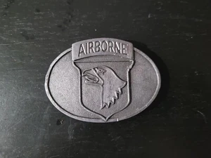 Vintage 1983 Appaloosa Trading Co. 101st Airborne Division Gürtelschnalle - Bild 1 von 7