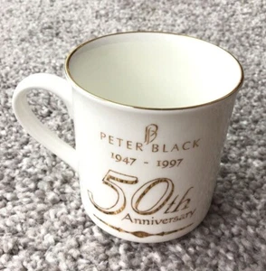Peter Black PB 1947 - 1997 50th Anniversary Kaffeetasse Becher Limited Edition - Bild 1 von 6