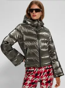 BOSS X Perfect Moment silberne Ski-Daunenjacke M - Bild 1 von 6