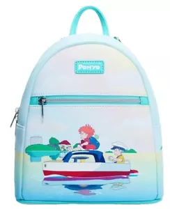 PONYO LOUNGEFLY BOAT SCENE MINI RUCKSACK BRANDNEU MIT ETIKETT STUDIO GHIBLI - Bild 1 von 3