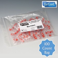 TarGard Mini Disposable Cigarette Filters - Bulk Bag of 100 Tar Gard Guard Block