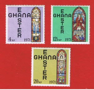 Ghana #415-417  MNH OG   Easter    Free S/H - Picture 1 of 1