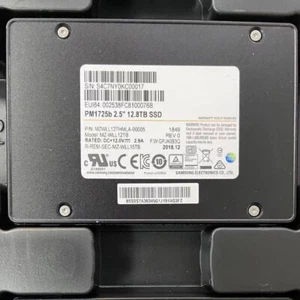 Samsung PM1725b SSD 12.8TB U.2 MZWLL12THMLA-00005 MZ-WLL12TB GPJA0B3Q - Picture 1 of 2