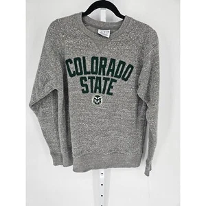 Champion Women's Gray Colorado State University Pullover Sweatshirt Size M - Picture 1 of 4