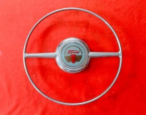 1946-1948 Ford Steering Wheel Horn Ring Center - Picture 1 of 5