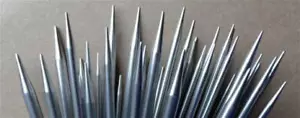 ChiaoGoo 3 inch (8 cm) TWIST Shorties Stainless Steel Lace IC Tips - Picture 1 of 3