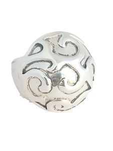 Vintage Silpada  Retired Sterling Dome Ring Size 3.5 - Picture 1 of 3