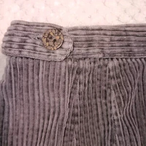 Dark Academia Elephant Corduroy LightAcademia Soft Girl Boho Mini Skirt Size 10P - Picture 1 of 11