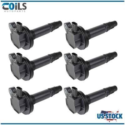 6Pcs Ignition Coils for Ford Police Interceptor Sedan 2018-19 3.5L Turbocharged - Image 1 of 4