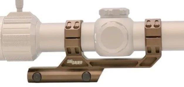 SIG SAUER ALPHA- Scope Mounts, 34mm, 1.535in Height, Coyote, SOA20017 - Image 1 of 1