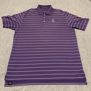 Peter Millar Polo Mens 2XL Purple Summer Comfort TPC Sawgrass Championship - Picture 1 of 6
