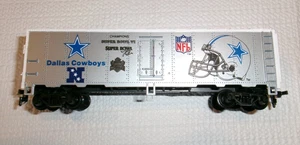 Mantua HO Scale Super Bowl Express NFL Certified 1993: Dallas Cowboy Box Car - Picture 1 of 6
