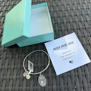 Alex and Ani Because I Love You Bracelet - New In Box - Picture 1 of 6