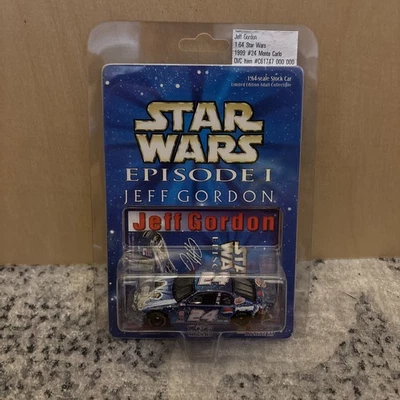 JEFF GORDON #24 1999 LIMITED EDITION 1/64th Diecast NASCAR - STAR WARS Episode 1 - Image 1 of 2