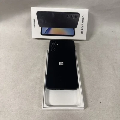 Samsung Galaxy A34 5g Black 6/128gb Enterprise Edition Smartphone SM-A346B/DSN - Immagine 1 di 4