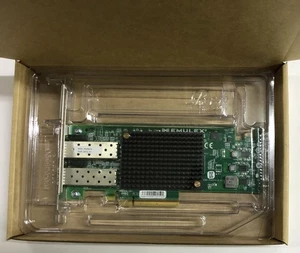 Emulex OCE11102 2-Port 10Gb SFP+ PCI-e Network Adapter P005414 - Picture 1 of 5
