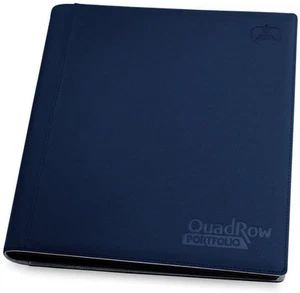 Ultimate Guard 12 Row Quad Row Xenoskin Card Portfolio - Dark Blue - Picture 1 of 1