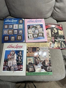 Lot of 5 Alma Lynne Designs Cross Stitch Pattern Booklets - Picture 1 of 7