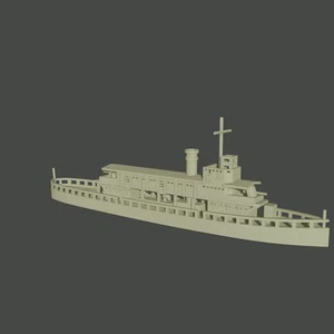 Cañonera británica del Nilo "Melik" (1896) - británica - acorazada - barcos - veleros - A - Imagen 1 de 5