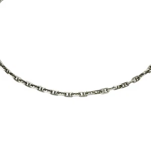 16" Sterling Silber 925 Herren Mariner Anker Kette Halskette Italien Karabinerverschluss - Bild 1 von 6