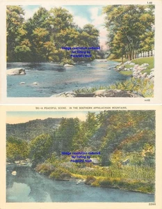 +Deal of 2+ Vtg Mountain Stream Residential North Carolina-Tennessee PC Unposted - Picture 1 of 5